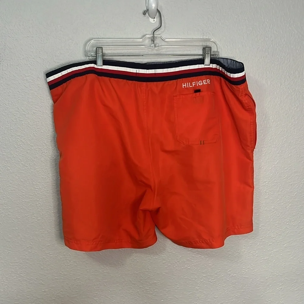 Tommy Hilfiger Orange Swim Trunks Size XXL
